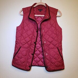 Tommy Hilfiger red puffer Vest